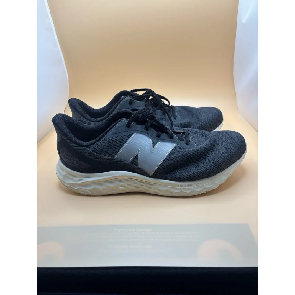 New Balance Fresh Foam Arishi v4 Mens Running Shoes Black Grey MARISBK4